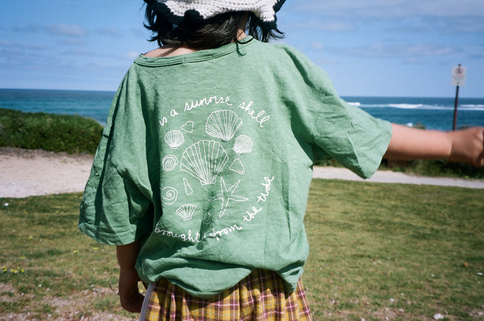 love is sunrise shell tee – KAWA HEART STUDIO